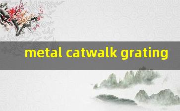  metal catwalk grating